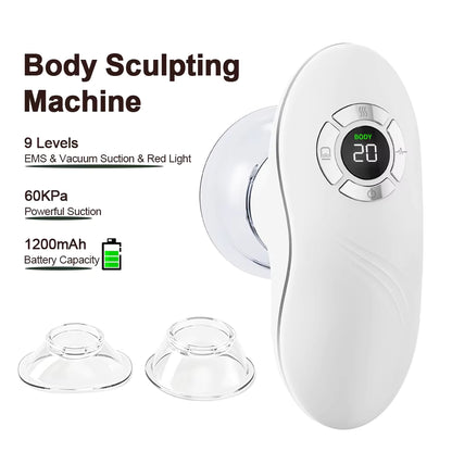 EMS 60KPa Electric Vacuum Cupping & Body Sculpting Massager